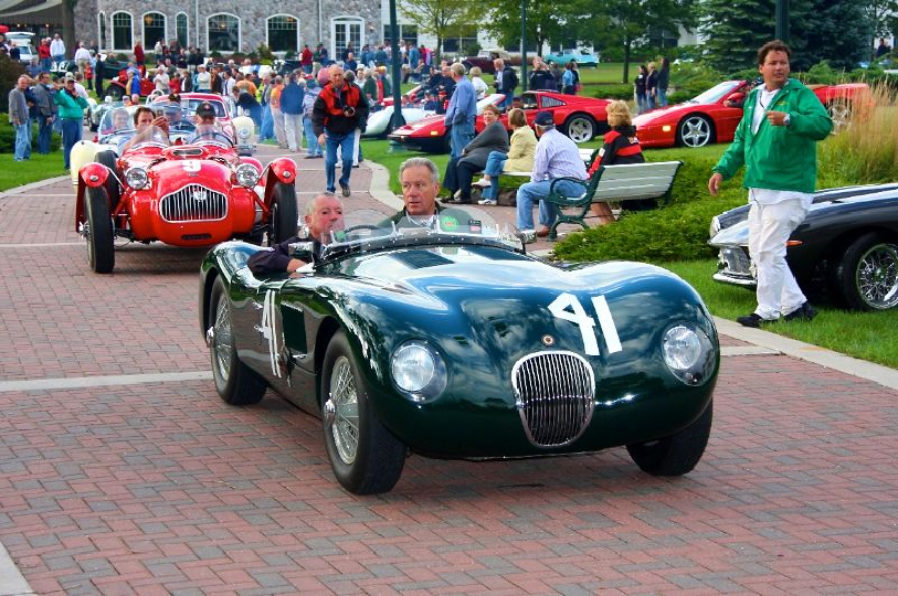 Elkhart Lake celebrates vintage race cars with parade and concours